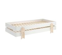 Lit Enfant en Bois "Modulo Arrow II" 90x200cm Blanc