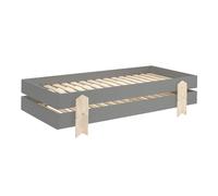 Lit Enfant en Bois "Modulo Arrow II" 90x200cm Gris