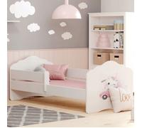 Lit enfant FALA BAR 140x70 CHAT avec matelas Violet