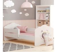 Lit enfant FALA BAR 160x80 Lune avec matelas Violet