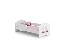 Lit enfant FALA BAR 160x80 CHAT avec matelas Violet G