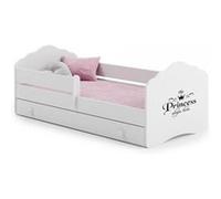 Lit enfant FALA BAR+SZU 140x70 Princess avec tiroir de rangement avec matelas