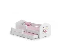 Lit enfant FALA BAR+SZU 160x80 Lune avec gigogne avec matelas Violet G