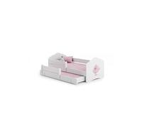 Lit enfant FALA BAR+SZU 160x80 Princesse avec gigogne avec matelas