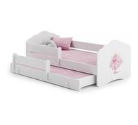 Lit enfant FALA BAR+SZU 160x80 Princesse avec gigogne avec matelas