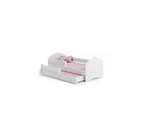 Lit enfant FALA BAR+SZU avec gigogne avec matelas Violet