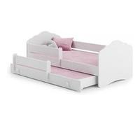 Lit enfant FALA BAR+SZU avec gigogne avec matelas Violet