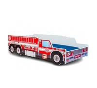 Lit enfant ""FIRE TRUCK"" sommier avec matelas 140x70 cm