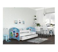 Lit Enfant Happy 80x160 Pyjamasques Blanc
