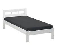 Lit enfant interlink 96 x 205 x 72 cm en bois sans sommier pour 2 personnes de couleur Blanc, Blanc G