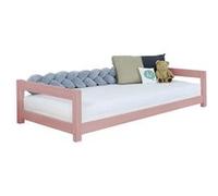 Lit enfant KIDDY 120 x 200 rose pastel