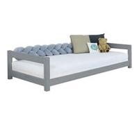 Lit enfant KIDDY 90 x 180 gris Gris G