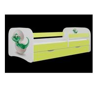 Lit enfant Kocot Kids Babydreams dino vert 180/80 - sans tiroir sans matelas