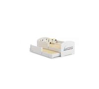 Lit enfant LUK 160x80 Train gigogne avec matelas