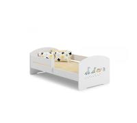 Lit enfant LUK BAR 140x70 Dinosaures avec matelas
