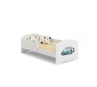 Lit enfant luk bar 160x80 police avec matelas