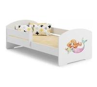 Lit enfant LUK BAR 160x80 SIRENE avec matelas