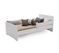 Kobi Lit enfant MAX 80x160 cm complet avec sommier, barrières et matelas - Blanc