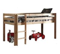 Lit enfant mezzanine Pirates bois - PINO - 140x200 cm - VIPACK