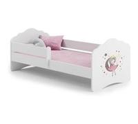 Lit enfant Nala 160x80 Lune avec matelas Violet G