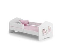 Lit enfant nala 160x80 princesse avec matelas