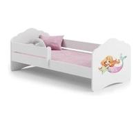 Lit enfant Nala 160x80 SIRÈNE avec matelas Beige G