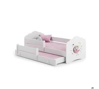 Lit enfant - Nala II - gigogne intégrée - matelas inclus - rails amovibles