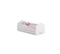 Lit enfant Nala tiroir 160x80 avec tiroir de rangement avec matelas