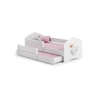 Lit enfant Nala160x80 Elephant avec gigogne avec matelas