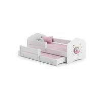 Lit enfant Nala160x80 Lune avec gigogne avec matelas