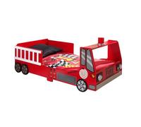 Lit Enfant ""Pompier"" 70x140cm Rouge