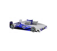 Lit enfant Racer 160x80 bleu