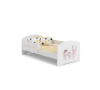 Lit enfant Sam 140x70 cm - fille - avec matelas - KOBI - LUK