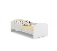 KOBI Lit Enfant Sam - 160x80cm - avec Matelas