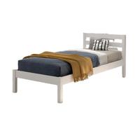 Lit Enfant Scandinave "Pino" 90x200cm Blanc