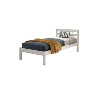 Lit Enfant Scandinave "Pino" 90x200cm Blanc