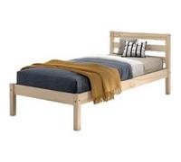 Lit Enfant Scandinave "Pino" 90x200cm Naturel Beige