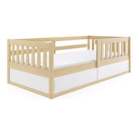 Lit enfant SMART 80x160 avec sommier et coffre sous le lit (bois)