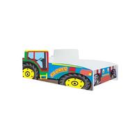 Lit enfant Tracteur coloré 140x70