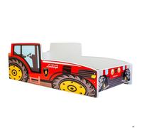 Lit enfant ""Tracteur Farmer"" avec matelas - 160x80 cm