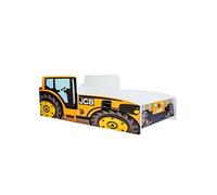 Lit enfant tracteur - jaune 160x80
