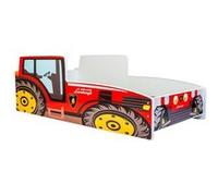 Lit enfant Tracteur rouge 160x80 Rouge G