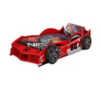 Lit Enfant Voiture "Carbeds" 90x200cm Rouge