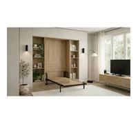 Lit escamotable 1 place WallBedKing Morphy Classic 90x190 vertical - lit mural gain de place modulable et extensible