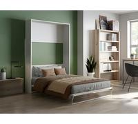 Lit escamotable 140 x 200 cm - Ouverture verticale manuelle - Blanc + matelas - MALINA II Blanc https://www.fnac.com/mp48998459/Lit-escamotable-140-x-200-cm-Ouverture-verticale-manuelle-Blanc-matelas-MALINA-II/w-4?oref=aa2c5935-7000-1db4-5219-1be3435e2419