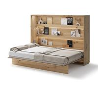 Lit escamotable horizontal avec LED mécanisme d’ouverture pneumatique - SMART