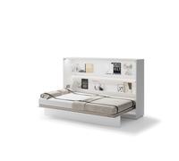 Lit escamotable horizontal avec LED mécanisme d’ouverture pneumatique - SMART