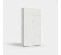 Lit escamotable taille française 140x190 avec placard vasistas Kentaro