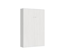 Lit escamotable vertical 140 Kentaro Frêne Blanc -