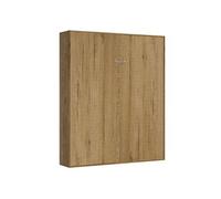 Lit escamotable vertical 160 Kentaro Chêne Nature -